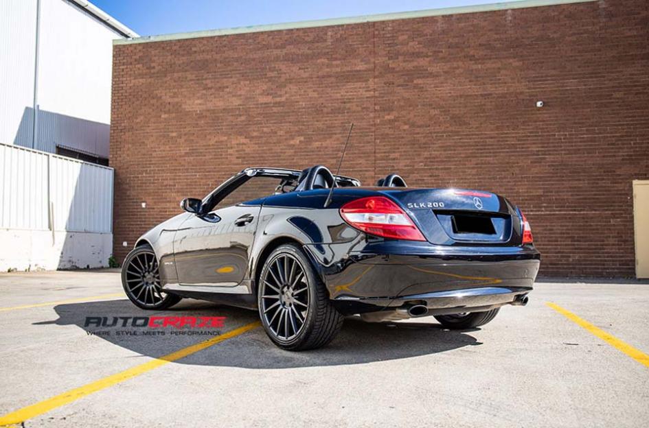 MERCEDES-CLK-FORM-MATTE-GUN-METAL